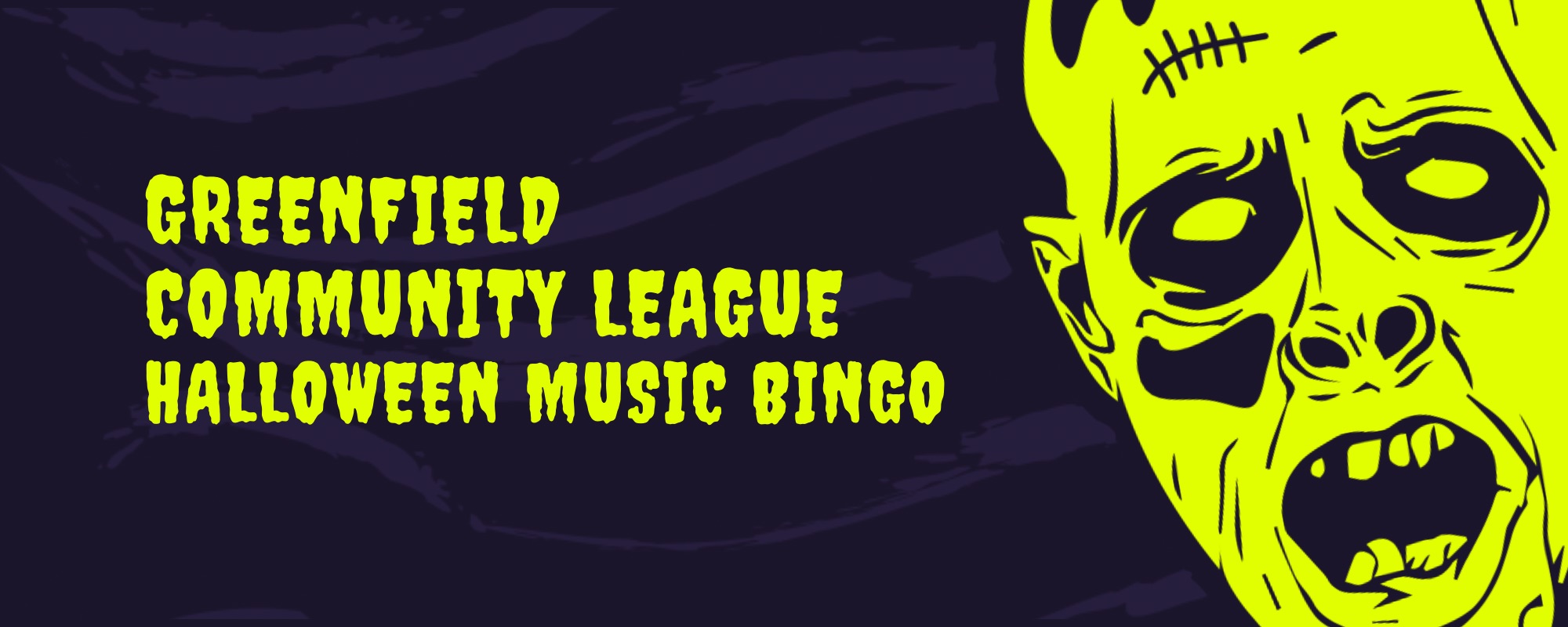 Greenfield Community League Halloween Music Bingo