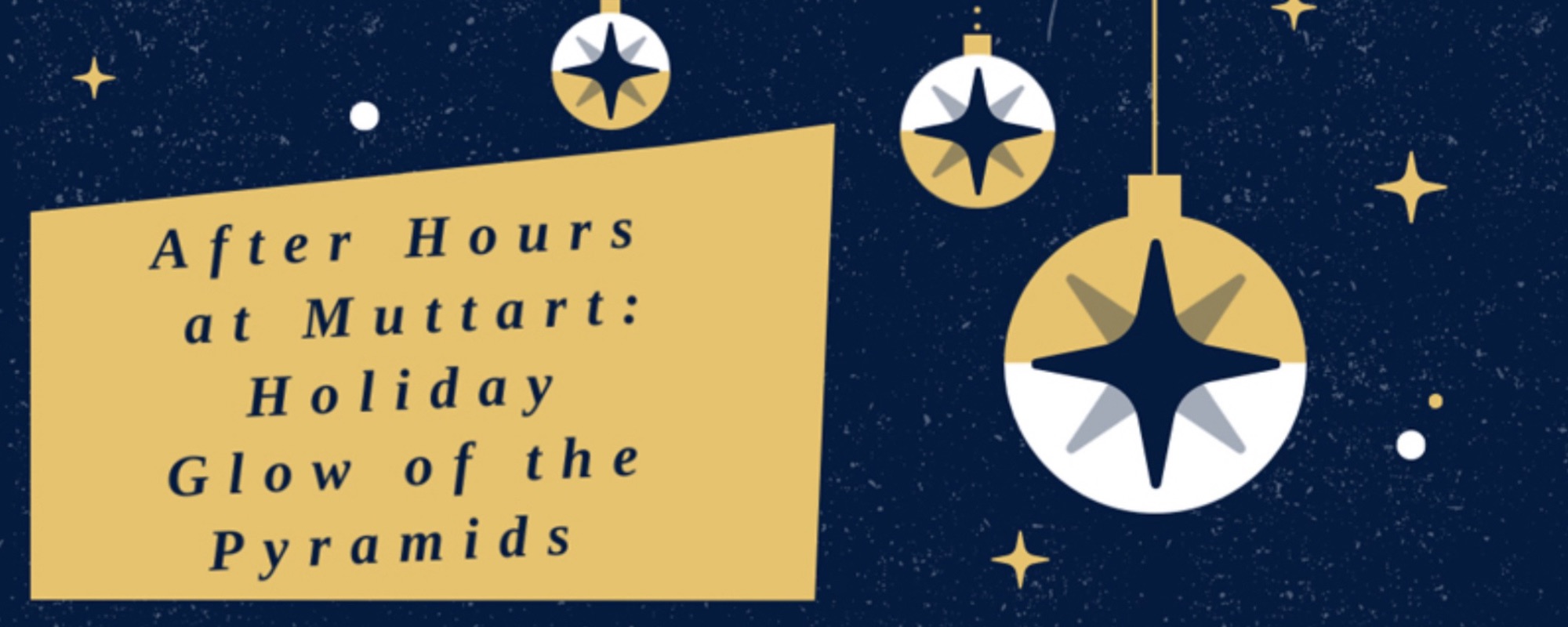 After Hours at Muttart: Holiday Glow of the Pyramids
