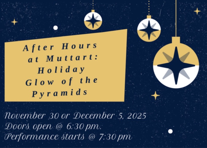 After Hours at Muttart: Holiday Glow of the Pyramids
